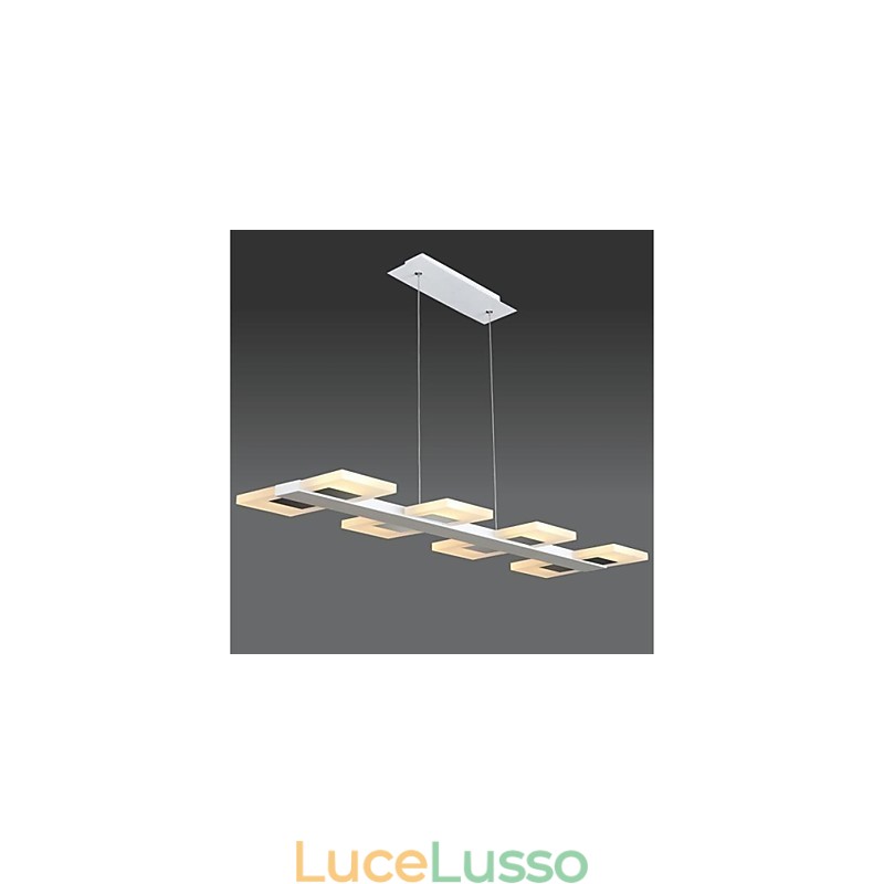 Lampada a sospensione moderna e contemporanea in stile mini dipinto