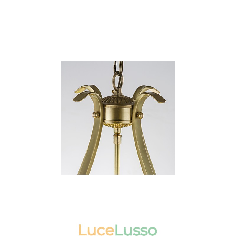 Lampada da soffitto moderna e contemporanea in rame con design decorativo