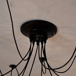 Lampadario vintage Edison multiplo regolabile fai da te, lampada a sospensione, illuminazione moderna, chic, industriale, sala da pranzo