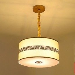 Illuminazione a sospensione in stile cinese, semplicità moderna