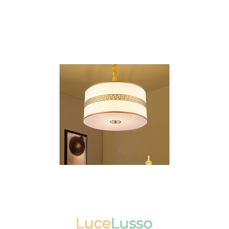 Illuminazione a sospensione in stile cinese, semplicità moderna
