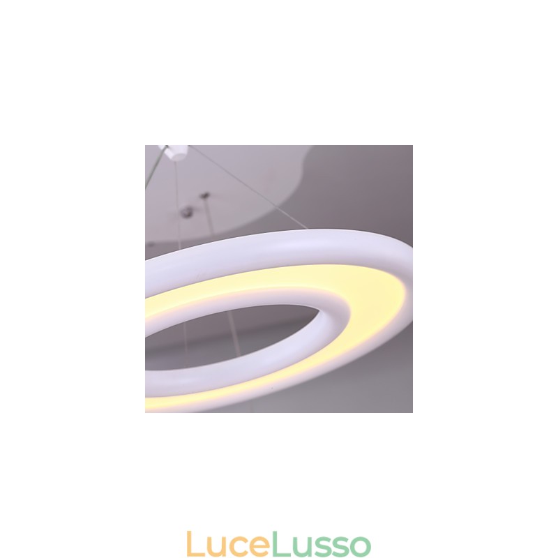 Lampada a sospensione moderna in metallo contemporaneo