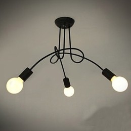 Lampadario in metallo dipinto moderno e contemporaneo