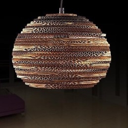Rustic Lodge Globe Drum Island Bowl Lanterna vintage Lampada a sospensione in metallo rustico