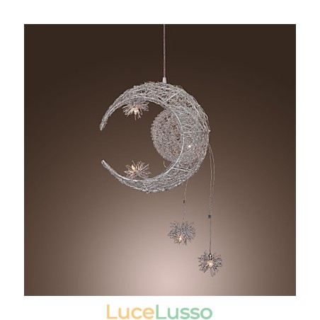 Lampada a sospensione moderna e contemporanea in metallo galvanizzato stile Globe Mini Lampada a sospensione moderna e contemporanea in metallo galvanizzato stile Globe Mini