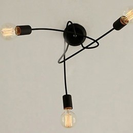 Lampadario in metallo dipinto moderno e contemporaneo