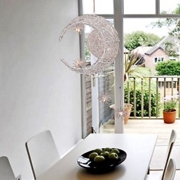 Lampada a sospensione moderna e contemporanea in metallo galvanizzato stile Globe Mini