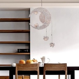 Lampada a sospensione moderna e contemporanea in metallo galvanizzato stile Globe Mini