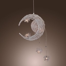 Lampada a sospensione moderna e contemporanea in metallo galvanizzato stile Globe Mini