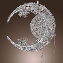 Lampada a sospensione moderna e contemporanea in metallo galvanizzato stile Globe Mini
