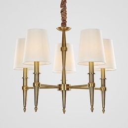Lampada a sospensione decorativa moderna e contemporanea in bianco puro, design familiare