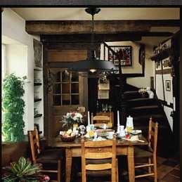 Lampade a sospensione American Country Retro Ferro battuto Contemporaneo e Contracted Warehouse Droplight