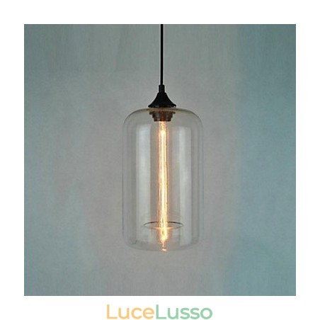 Pendente di design della bottiglia 1 luce minimalista dipinto in ferro Pendente di design della bottiglia 1 luce minimalista dipinto in ferro