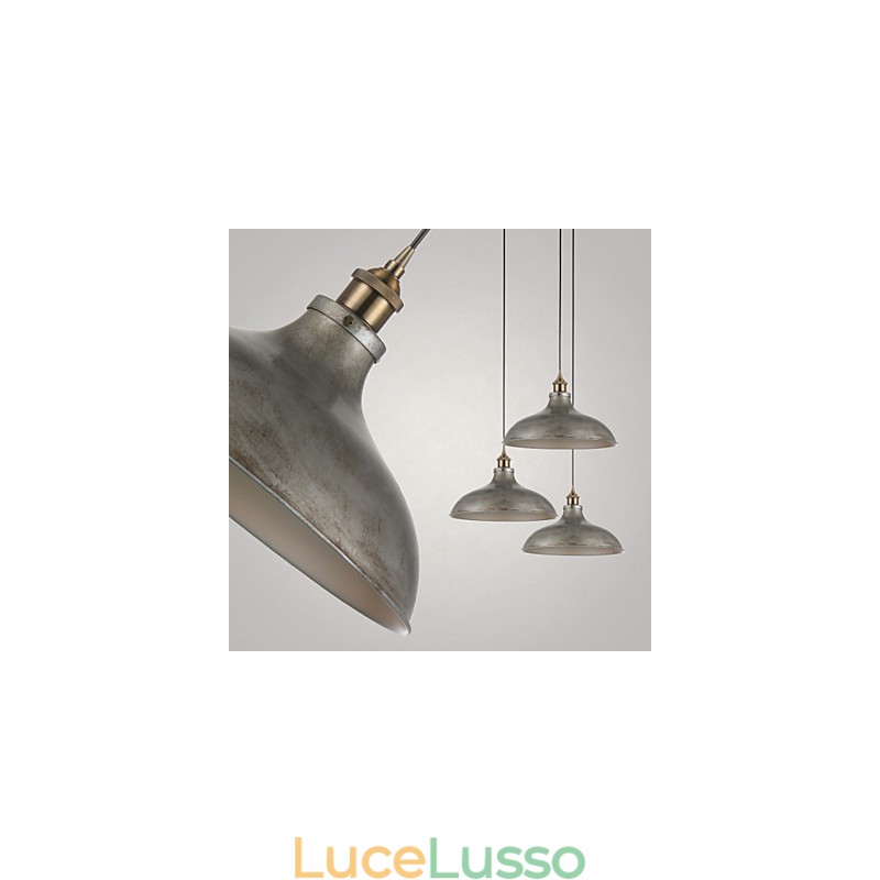 1 luci lampade a sospensione stile antico vintage stile industriale ferro metalli goccia luce