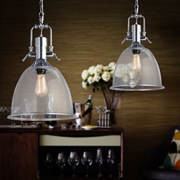 Moderno Contemporaneo Mini Stile Altri Lampada a Sospensione in Vetro