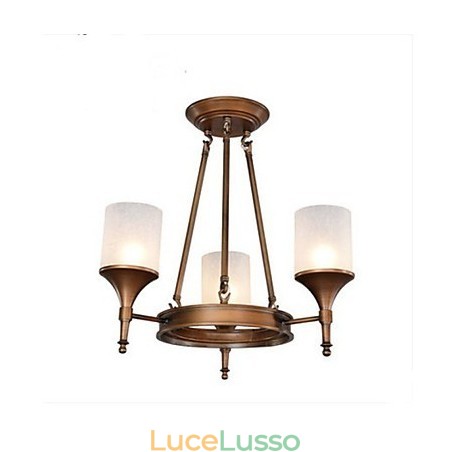 Lampadario retrò in ferro battuto pastorale Lampadario retrò in ferro battuto pastorale
