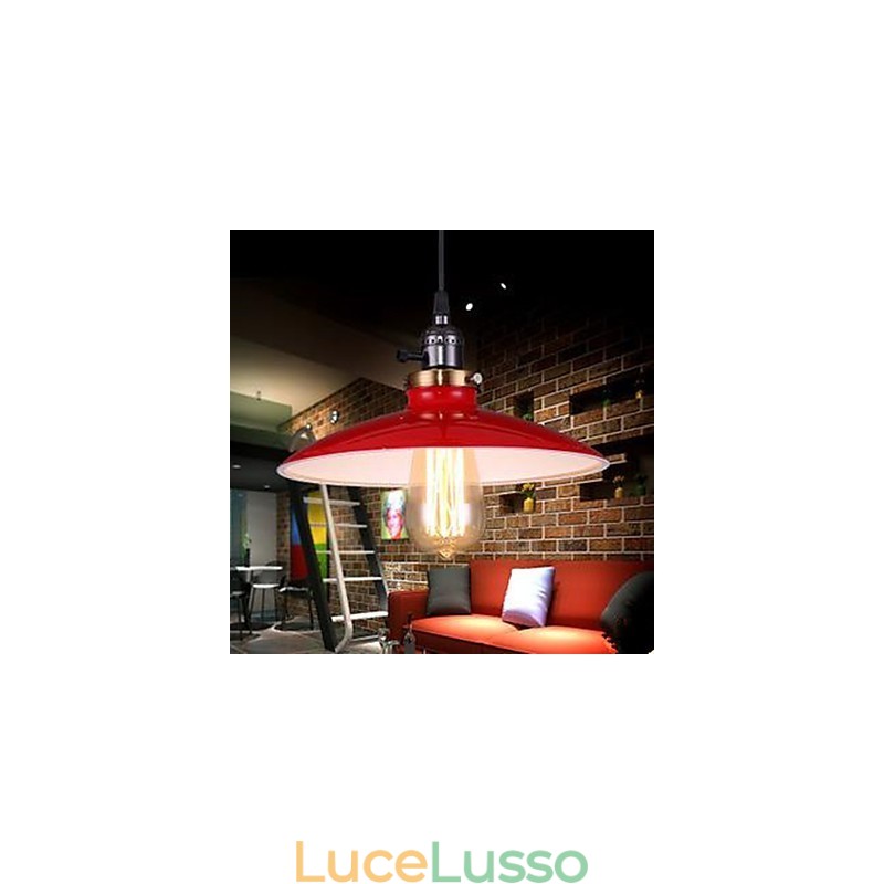 Lampada a sospensione in stile loft industriale americano