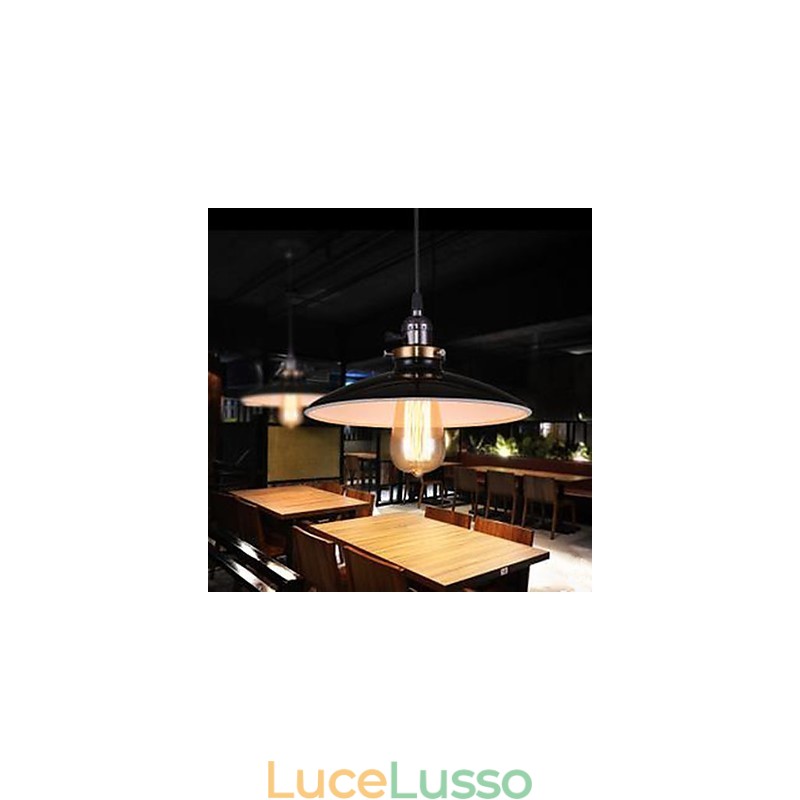 Lampada a sospensione in stile loft industriale americano