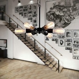 Lampadario retrò Edison