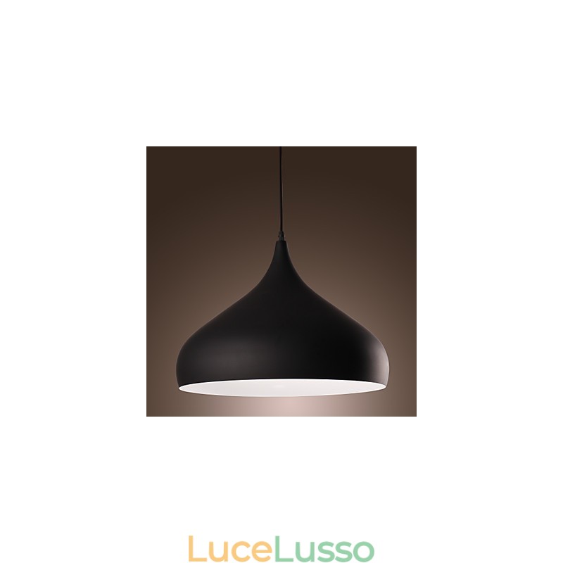 Lampada a sospensione moderna e contemporanea in stile retrò con ciotola mini