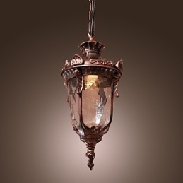 Lampada a sospensione di ispirazione antica con 1 luce