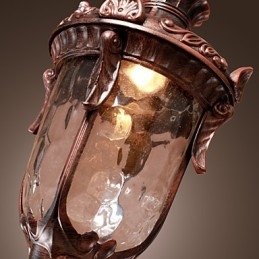 Lampada a sospensione di ispirazione antica con 1 luce