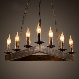Retro Classic Metal Ceiling Lights Semplici lampade a sospensione Lampada a sospensione da bar