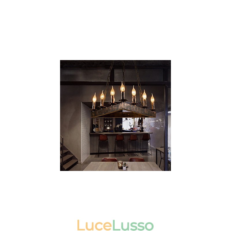 Retro Classic Metal Ceiling Lights Semplici lampade a sospensione Lampada a sospensione da bar