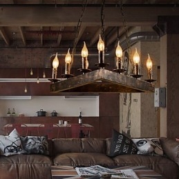 Retro Classic Metal Ceiling Lights Semplici lampade a sospensione Lampada a sospensione da bar