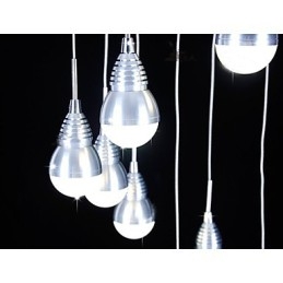 Lampade e lanterne Lampada da soffitto a 9 teste per scale