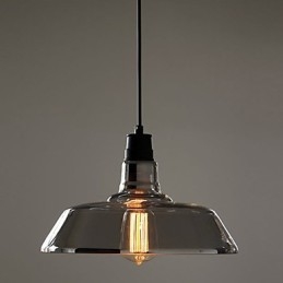 Lampada a sospensione elettrolitica vintage Garage