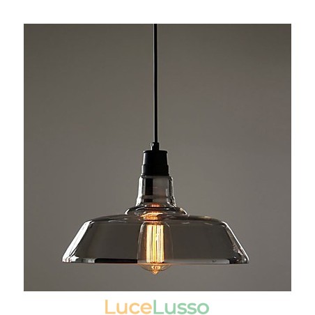 Lampada a sospensione elettrolitica vintage Garage Lampada a sospensione elettrolitica vintage Garage