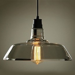 Lampada a sospensione elettrolitica vintage Garage