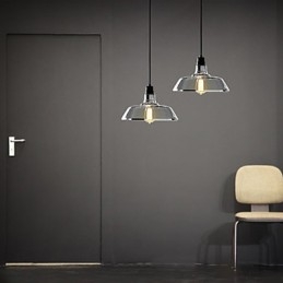 Lampada a sospensione elettrolitica vintage Garage