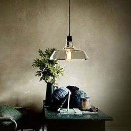 Lampada a sospensione elettrolitica vintage Garage