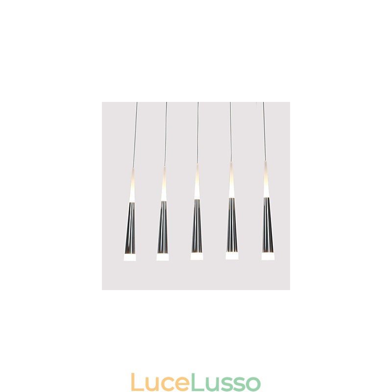 Lampade a sospensione moderne contemporanee in metallo