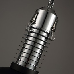 Lampadario in metallo in stile mini vintage classico tradizionale