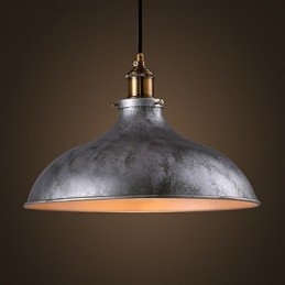 Lampada a sospensione di alta qualità in ferro ricordata Loft Nord Europa American Vintage Retro Country Pendant Light