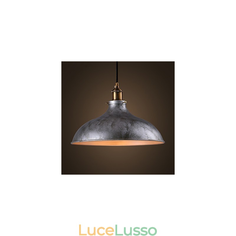Lampada a sospensione di alta qualità in ferro ricordata Loft Nord Europa American Vintage Retro Country Pendant Light
