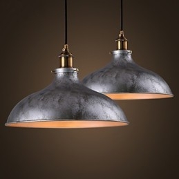 Lampada a sospensione di alta qualità in ferro ricordata Loft Nord Europa American Vintage Retro Country Pendant Light