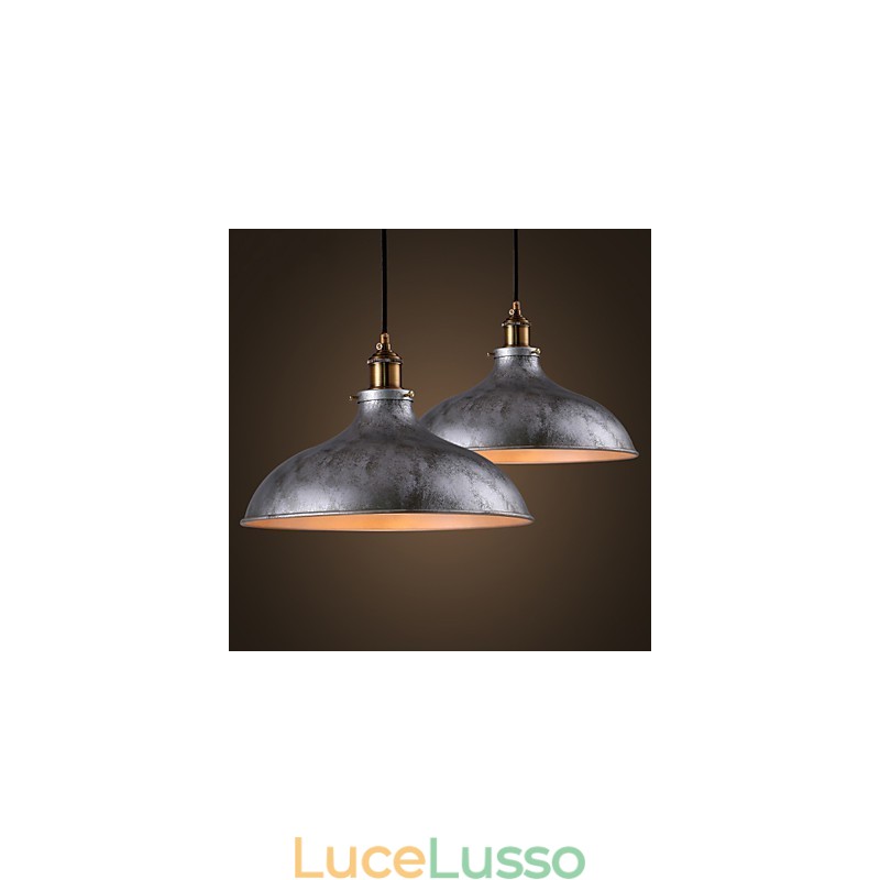 Lampada a sospensione di alta qualità in ferro ricordata Loft Nord Europa American Vintage Retro Country Pendant Light