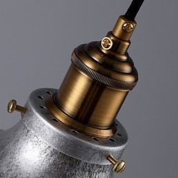 Lampada a sospensione di alta qualità in ferro ricordata Loft Nord Europa American Vintage Retro Country Pendant Light