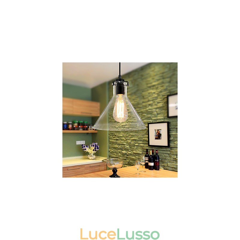 Lampade a sospensione tradizionali classiche vintage retrò in metallo