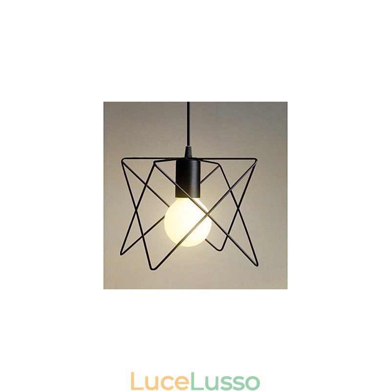 Lampade a sospensione Mini Style Retro Metal