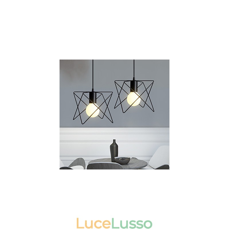 Lampade a sospensione Mini Style Retro Metal