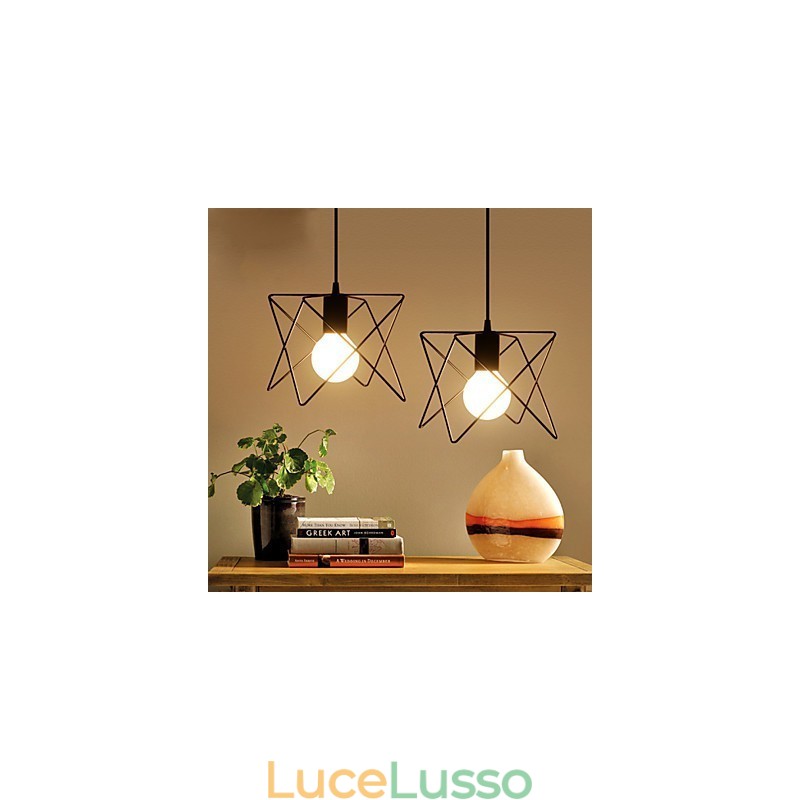 Lampade a sospensione Mini Style Retro Metal