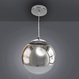 Lampada a sospensione moderna e contemporanea in stile mini globo elettrolitico