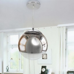 Lampada a sospensione moderna e contemporanea in stile mini globo elettrolitico
