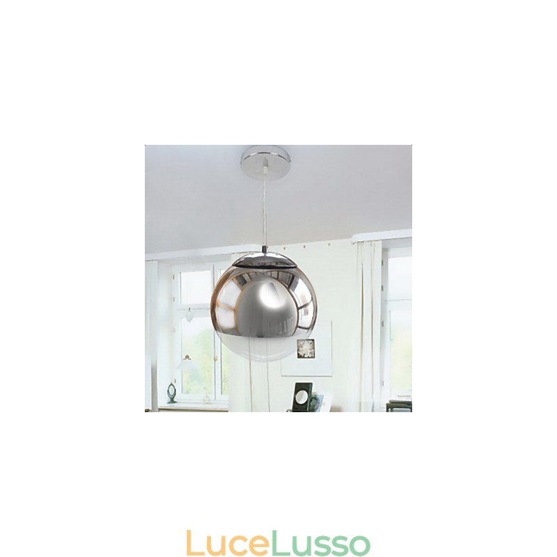Lampada a sospensione moderna e contemporanea in stile mini globo elettrolitico