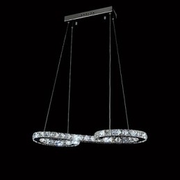 Modello Lampada a sospensione Lampade moderne in cristallo Illuminazione Lussuose lampade da soffitto